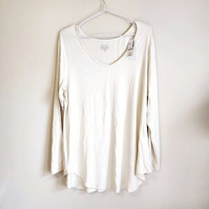 *3 for $30* Addition Elle Cream Long Sleeve Shirt